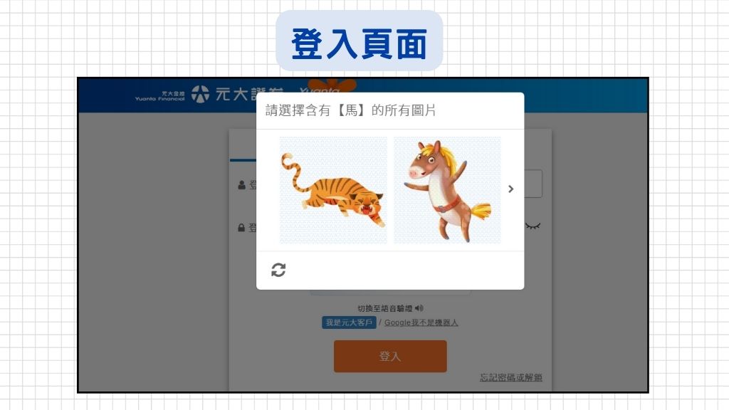接著就會跳出二題驗證題目呦~